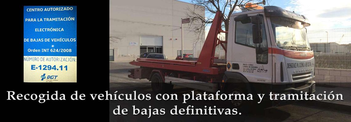 Hierros y Desguaces Cuenca S.L. transporte de residuos